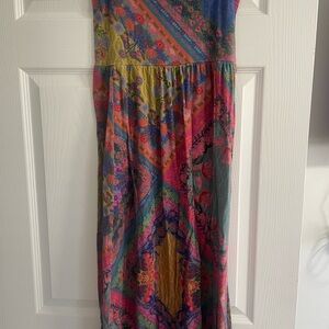 NATURAL LIFE Pink and Green Floral Garment